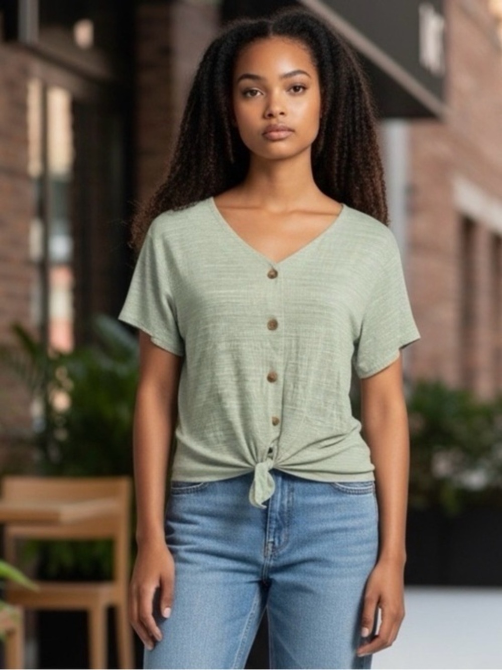🫶🏻 Weatherproof Vintage Tie Top